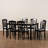 6 - Person Four Leg Dining Set-1930330023