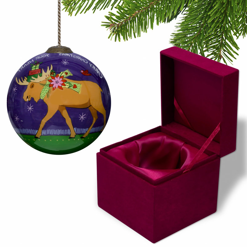 Ornement boule de Noël orignal