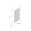 Blanchard Metal Flat Wall Mirror-965820756