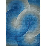Mitomo Handmade Wool/Bamboo Silk Area Rug