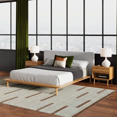 Ensemble de chambre avec grand lit 3 pièces Alab