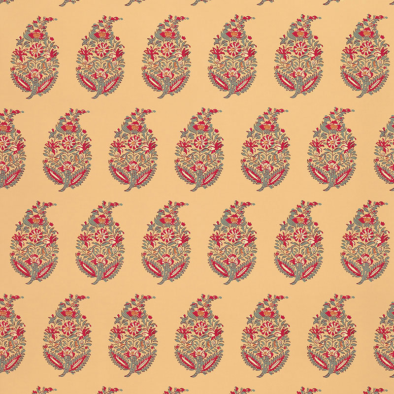 Papier peint motif cachemire Rajasthan, Bijou