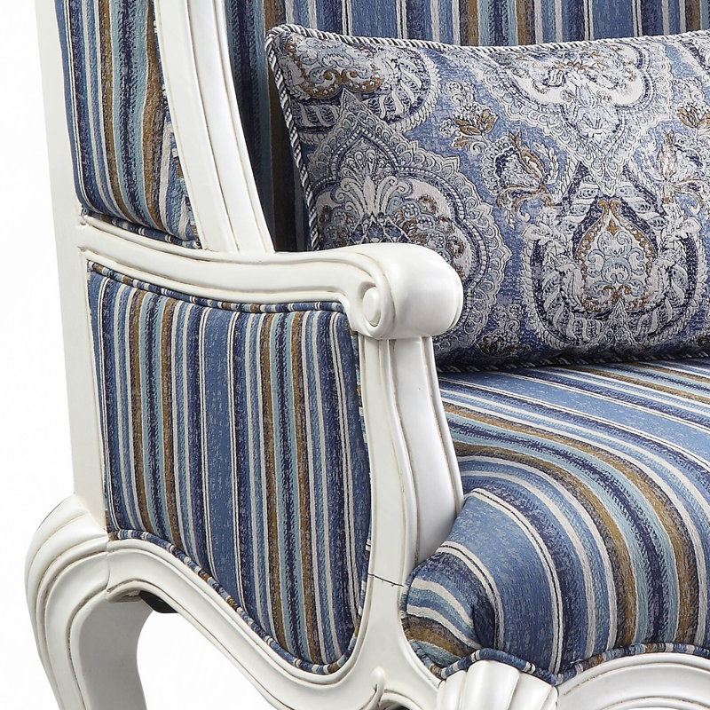 Chaise en tissu avec coussin Ciddrenar