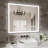 55X36 Inch Frameless LED Bathroom Mirror,Smart Mirror-850741527