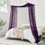 Lot de 2 rideaux à baldaquin en dentelle pour lit à baldaquin, idéal pour une chambre de style gothique-112163019-112163021