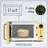Nostalgia Retro 0.7 Cubic Foot 700-watt Countertop Microwave Oven-124569821