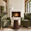Stone Top End Table-1206590636