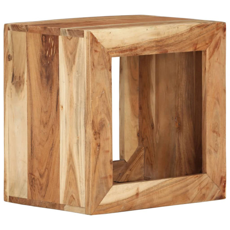 Table de bout en bois massif Chrystina