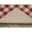 Tapis rouge à carreaux touffetés Curiel-261921858