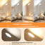 Lampe sur pied moderne à DEL avec télécommande, éclairage à intensité variable de 3500LM, température de couleur réglable de 2700K à 6500K pour le salon, la chambre à coucher et le bureau