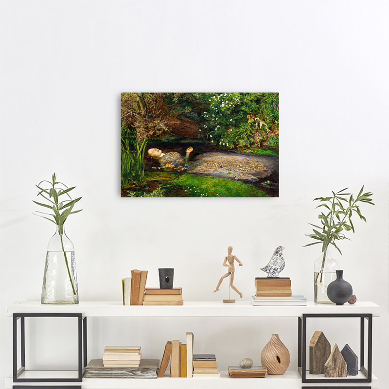 Ophelia by John Everett Millais 30" x 20" Giclee Canvas Print