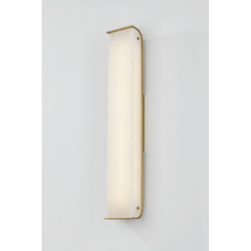 Hera 1 Light Wall Sconce, 26" H x 4.25" W x 4.25" D