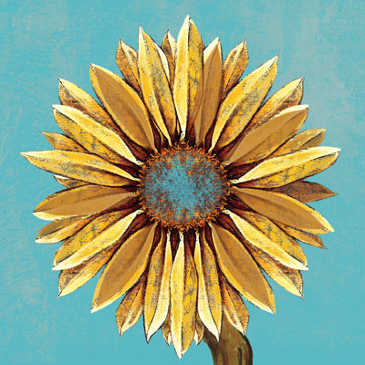 Sunflower - Wrapped Canvas Painting