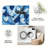 Blue Floral Abstract carpet-easy to clean, machine-washable, soft and comfortable; suitable for door mats, kitchens, living rooms, bedrooms, corridors, and laundry areas. Easy to clean, durable carpet for home decoration.-1215379664