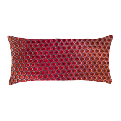Dots Rectangle Velvet Pillow Cover & Insert