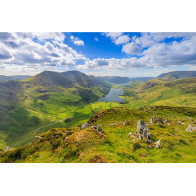 «Fleetwith Pike Summit» par Michael_Conrad - photographie sur toile tendue