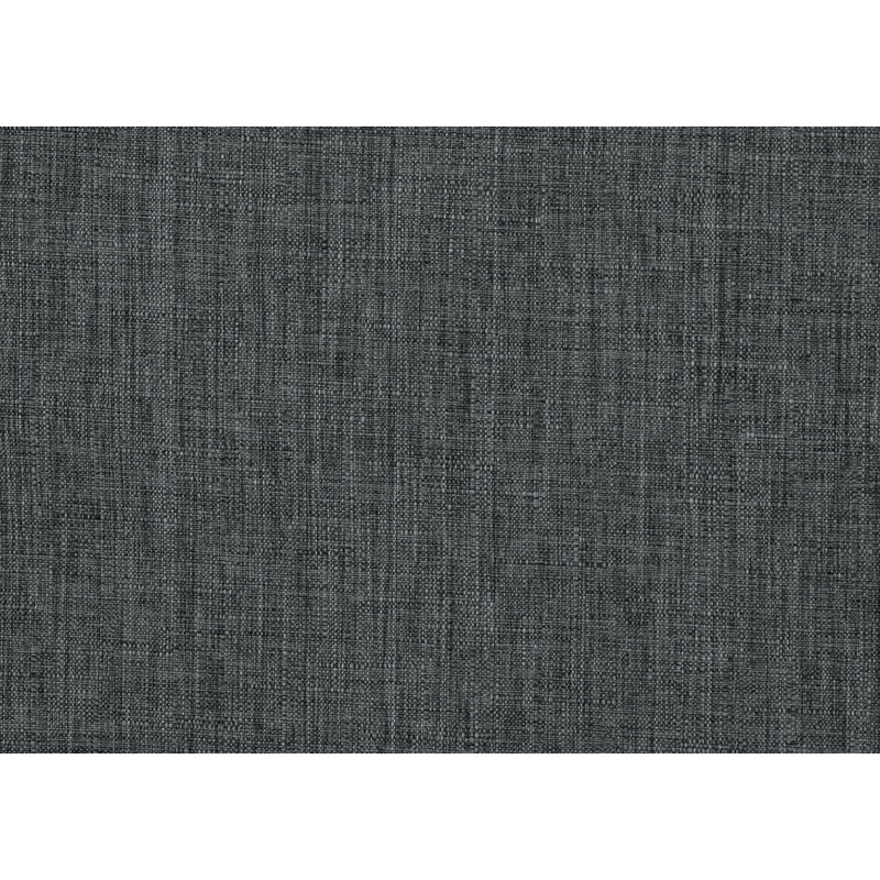 Élégant fauteuil de rangement avec repose-pieds rembourré en mousse de 1 po, Gris