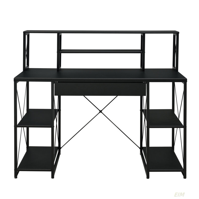 Amiel All Purpose Finish Writing Desk, Black