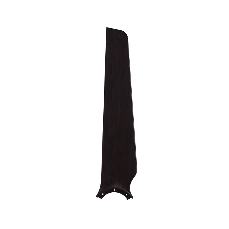 TriAire 52 inch Indoor/Outdoor Ceiling Fan Blade Set of 3 - Dark Walnut, Dark Walnut, 1.94" H x 24.64" W x 5.89" D