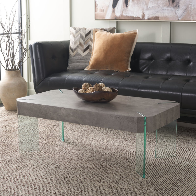 Table basse, Béton clair
