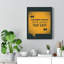 Art inspirant, citation sur toile, rien de grand jamais fait, art mural-715288963