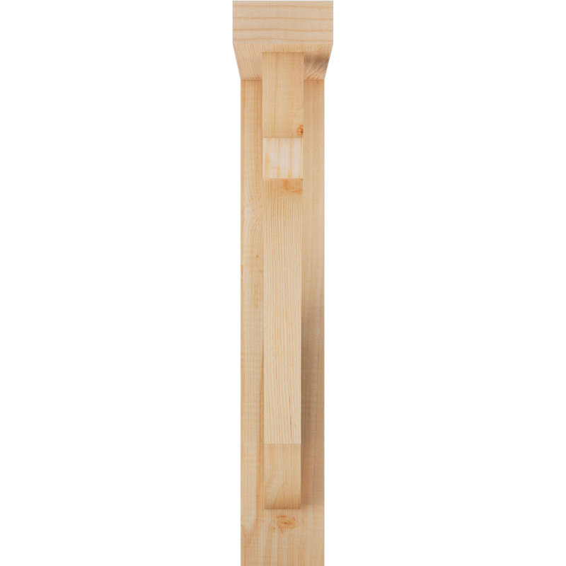 Support de bloc olympique avec entretoise décalée, 22 x 14, Sapin Douglas de l 3 1/2 (lisse)