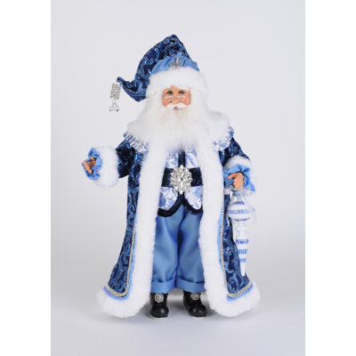 Jeweled Chinoiserie Santa