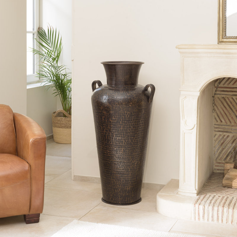Cassina Aluminum Floor Vase