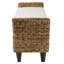 Banc rembourré en osier Calne