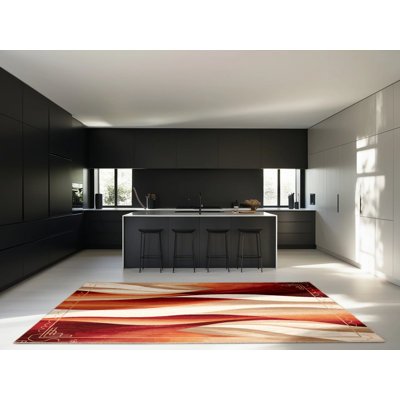 Tapis ocre
