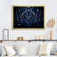 «Chandelier Midnight Luminescence» sur toile-460084596-460084600
