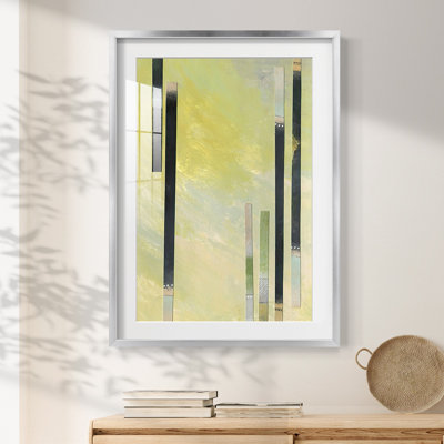 Neutral Assemblage I -Framed Print