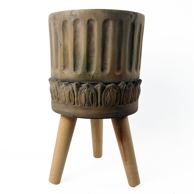 Cement Indoor Cachepot
