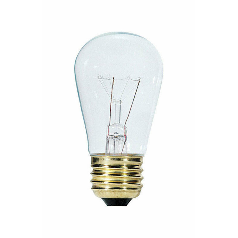 Ampoule edison à luminosité et à luminosité 11w e26