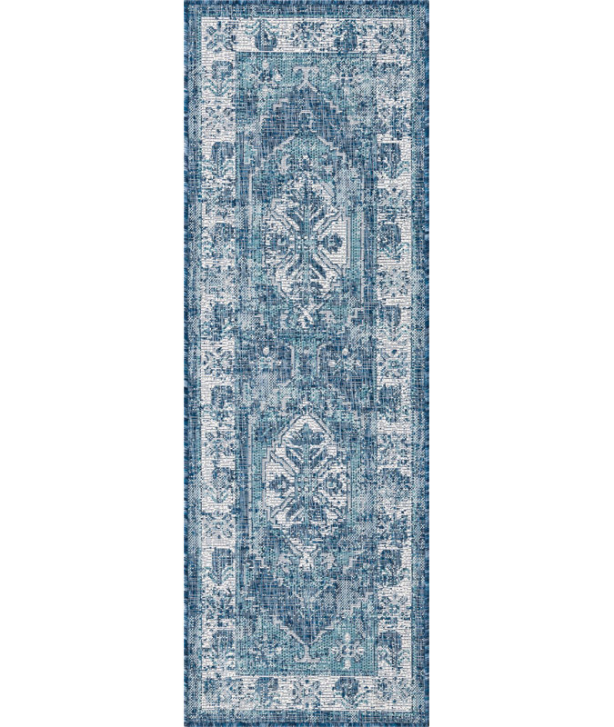 Outdoor Nile Area Rug Tidal Color, Runner 2' x 7'10"