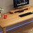 Burlywood rectangular solid wood desk-560817069