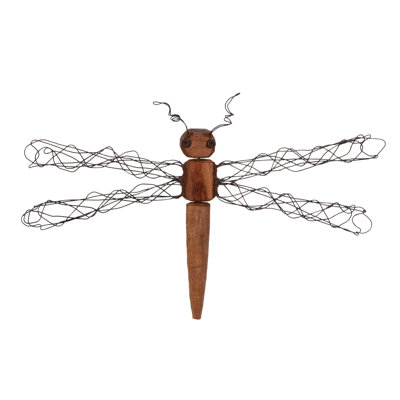 Animals Wire Wing Dragonfly Wall Décor