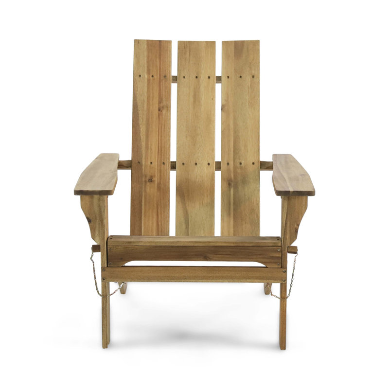 FOLDABLE ADIRONDACK CHAIR, Natural