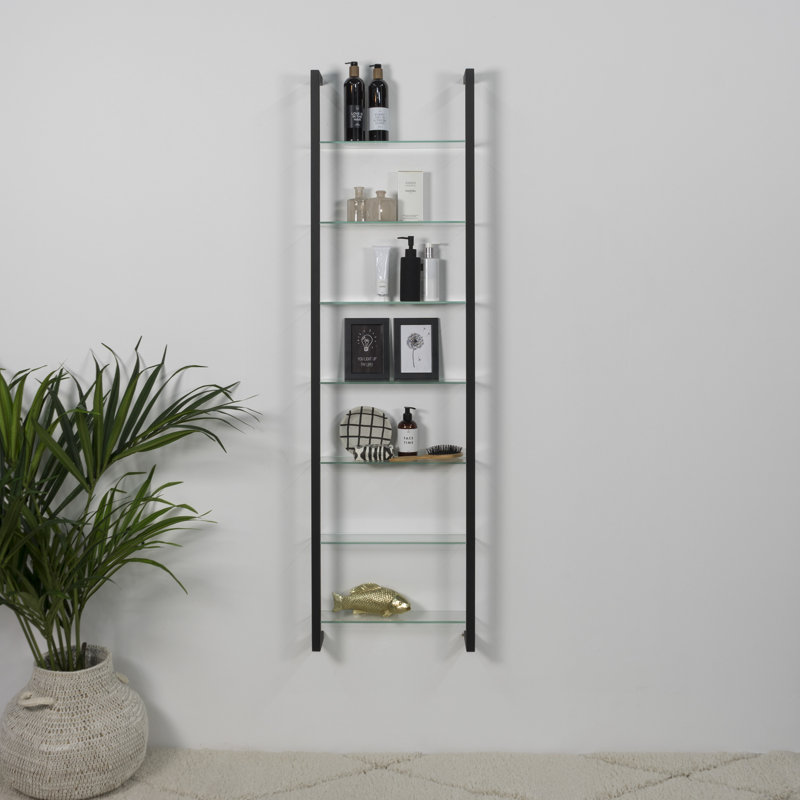 Cubic Glass 172cm H, Black