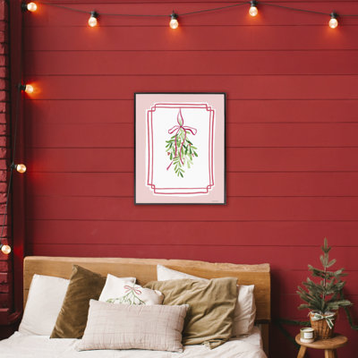 Giclée encadrée «Mistletoe», par Rachel Nieman