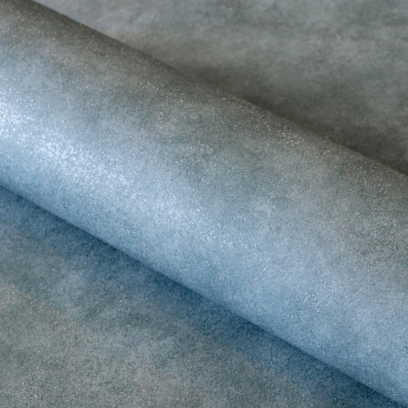 Urban Classics Collection Portobello Abstract Texture Metallic Shimmer Wallpaper Roll, Navy