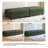 Maelina Upholstered Green Square Corduroy Ottoman with Solid Wood Legs, Ottoman Modular Part For Sectional Sofa-714554406