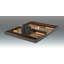 Brown Backgammon Board Game