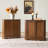 Desirat Traditional 32''W 2-Door Corner Cabinet with Adjustable Shelves(Set of 2)-650618731