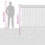 200 cm W Fence Panels Fencing with 1 Panel(s) Included Panel(s) Included-124587243