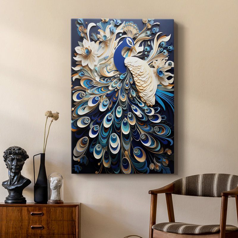 ANIMALS Series CCXIV -Custom Wrapped Gallery Cavas, 36" H x 24" W