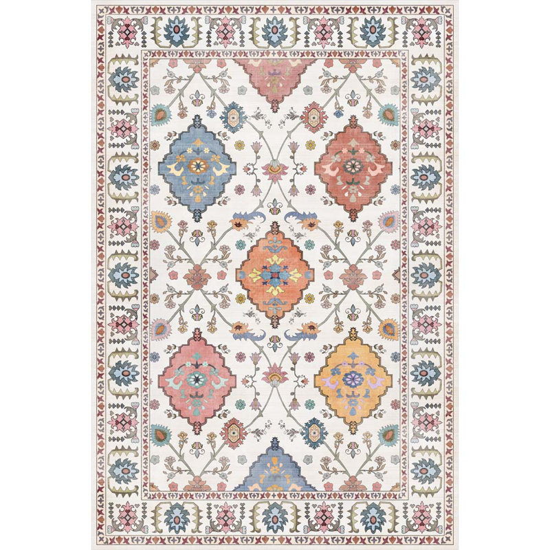 Tapis intérieur / extérieur lavable beige, Rectangle 5 pi x 7 pi
