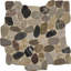 Marvella Pebble 12 in. x 12 in. Natural stone Mosaic Floor and Wall Tile-1688718675