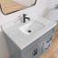 30 po X P 22 po Dessus de meuble-lavabo rectangulaire en pierre D