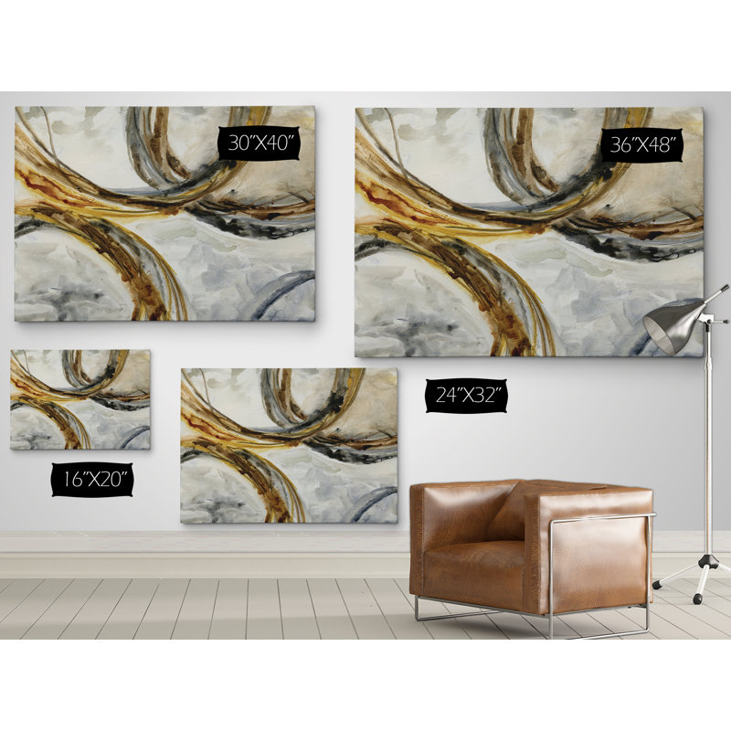 Impression sur toile tendue, H 30 po x l 40 po x P 1,5 po